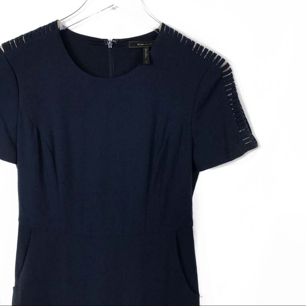 BCBG MaxAzria Navy Blue Dress #643